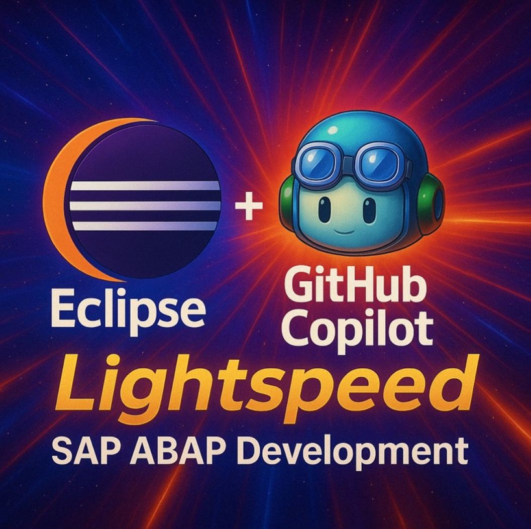 Eclipse + GitHub Copilot = Lightspeed SAP ABAP Development