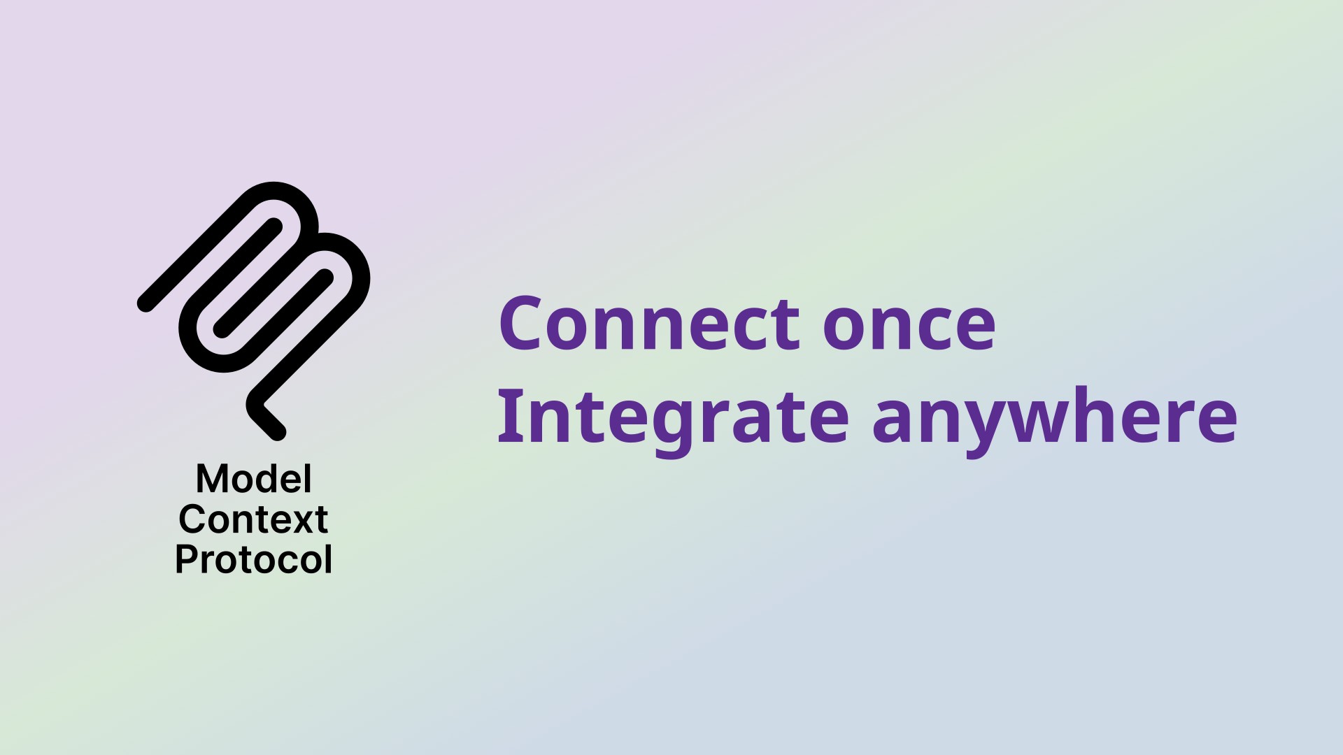 Connect Once, Integrate Anywhere with MCP
